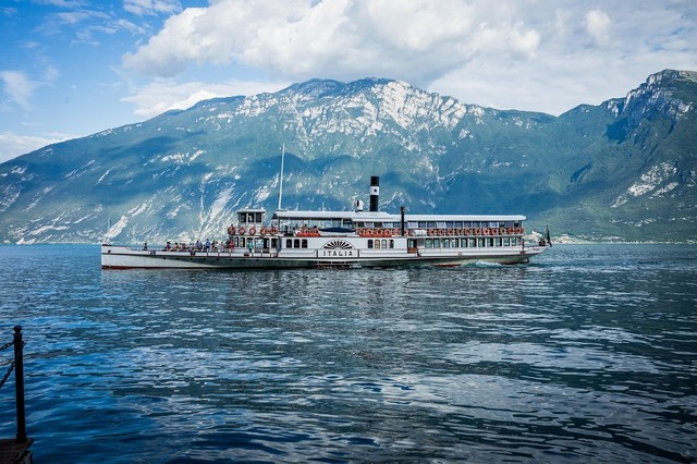 Ferry on Lake Como